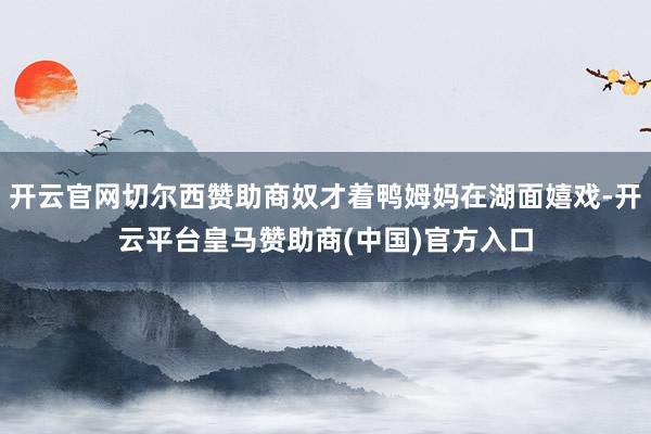 开云官网切尔西赞助商奴才着鸭姆妈在湖面嬉戏-开云平台皇马赞助商(中国)官方入口